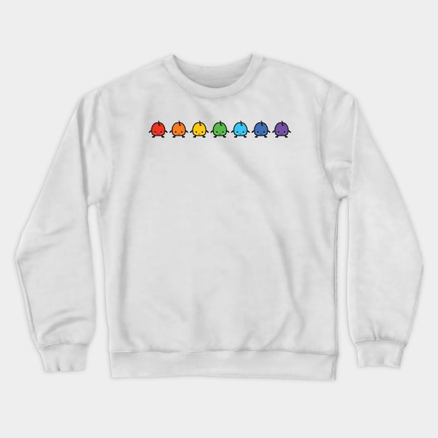 Rainbow Junimo Stardew Valley Crewneck Sweatshirt by Madelyn_Frere